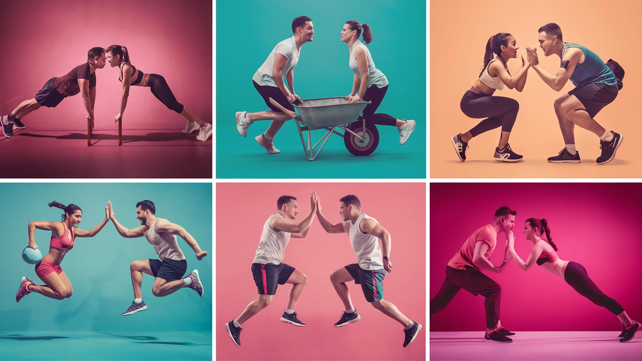 Fun & Challenging Couples Workout Exercises: