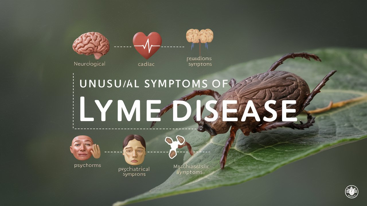 unusual symptoms of Lyme disease